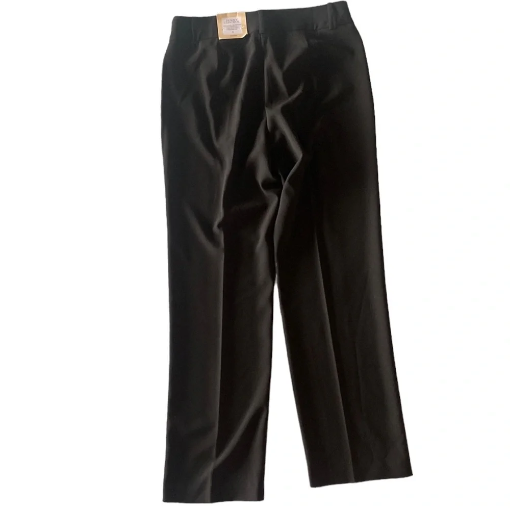 Dressbarn Black Dress Pants. Tummy Control Slimming Pants NWT Size 8.